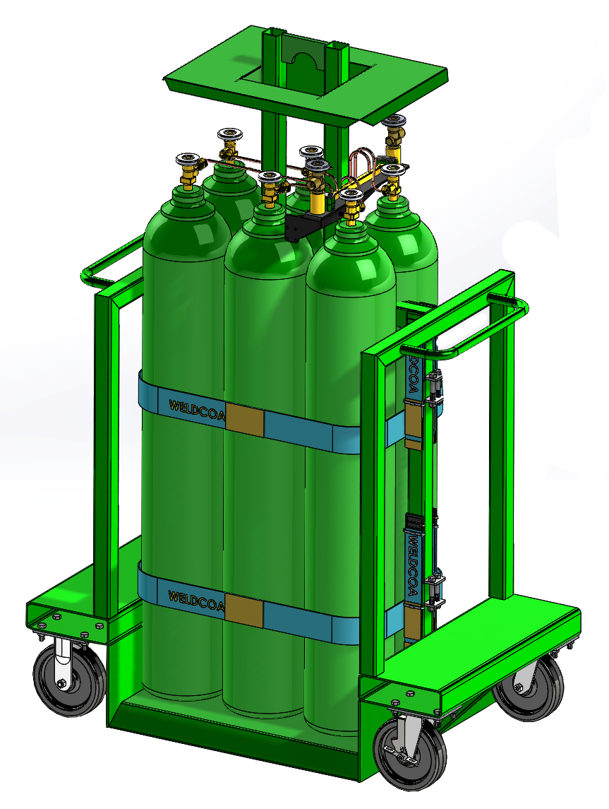 Emergency Gas Delivery Carts